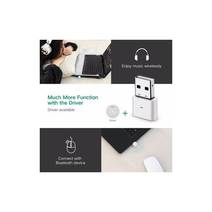 UGREEN USB Bluetooth 4.0 Adapter - White (30723)