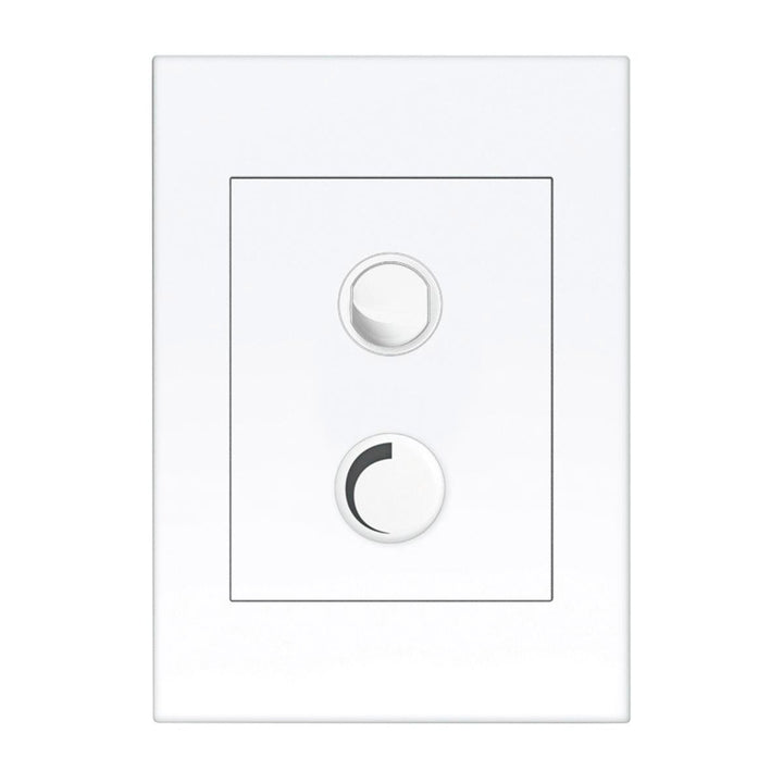 Hpm Controller HPM Vivo 250W Trailing Edge Dimmer White - Soft Start 250VA – Auzzi Store