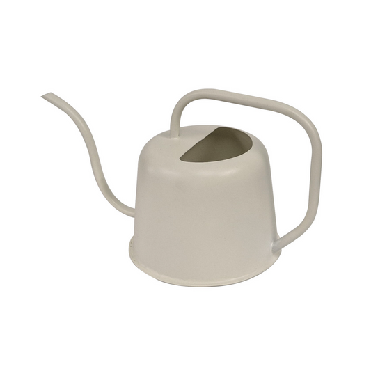Rapid 0.9L Steel Watering Can - Ivory - Durable - Precise Watering - Auzzistore