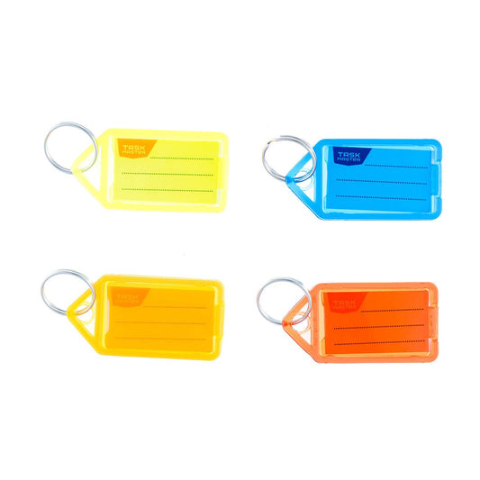 Taskmaster Key Tag - 4 Pack - 29mm - Sturdy - Easy Labelling – view 2