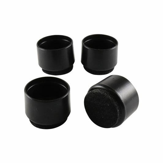 Surface Gard Chair Tips - 22mm - Plastic - Easy Movement - 4 Pack - Auzzistore