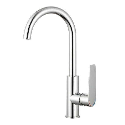 Evekare 35mm Chrome Extended Lever Sink Mixer - Accessible Bathroom Solution