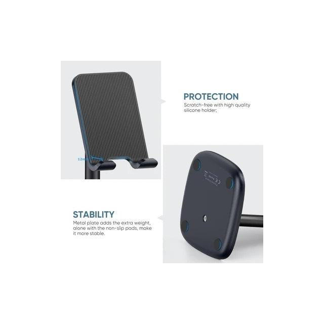 UGREEN 60324 Adjustable Desktop Phone Stand (Black)