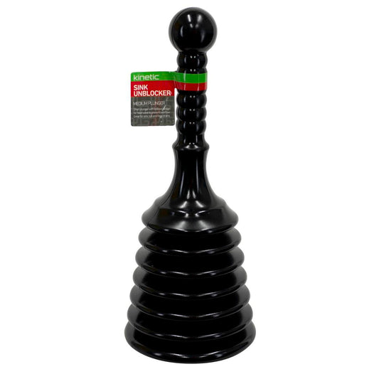 Kinetic Medium Drain Unblocker - 125mm x 316mm - Black - Chemical-Free