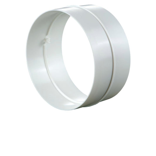 Blauberg Duct Joiner 125mm ABS Plastic Easy Connection White - Auzzistore