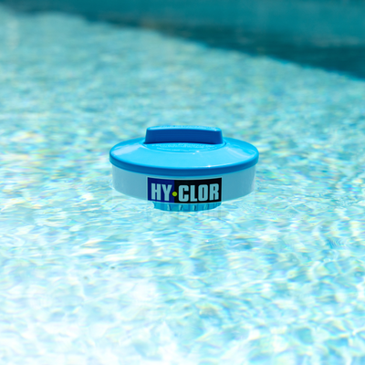 Hy-Clor Pool Floating Dispenser - Adjustable Vents - UV Resistant - Easy Use