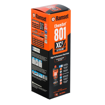 Ramset Chemset 801 Xtrem Xc Chemical Anchor - 600ml - Fast-Setting, Heavy-Duty