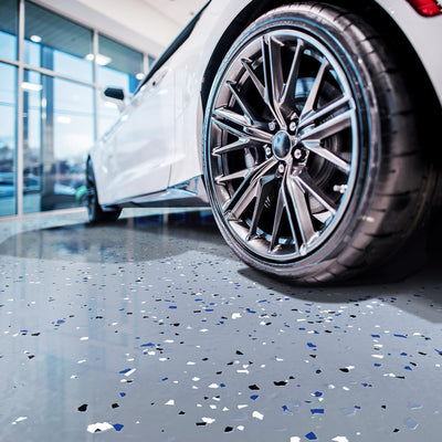 Dy-Mark Epoxy Coat 4L Water Based Garage Floor Kit - Grey - Satin Finish