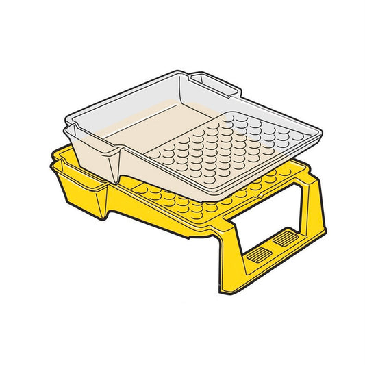 Uni Pro Paint Tray Liner 230mm Plastic 3 Pack Reduces Cleanup Time – view 2 - Auzzistore
