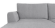 Brosa Como Motion Modular Sofa with Chaise (Gainsboro Grey, Left Chaise)