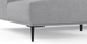 Brosa Como Motion Modular Sofa with Chaise (Gainsboro Grey, Left Chaise)