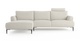 Brosa Como Motion Modular Sofa with Chaise (Seashell White, Left Chaise)