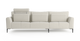 Brosa Como Motion Modular Sofa with Chaise (Seashell White, Left Chaise)
