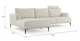 Brosa Como Motion Modular Sofa with Chaise (Seashell White, Left Chaise)