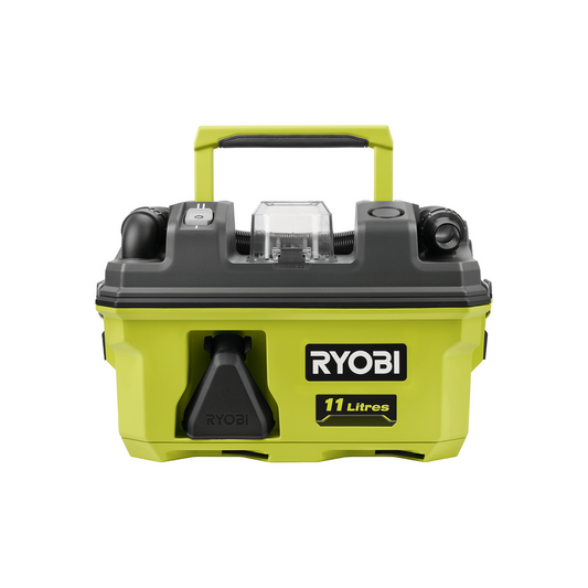Ryobi 18V ONE+ Wet and Dry Vacuum - 11L - HEPA Filter - Portable
