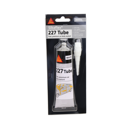 Sika Sikaflex 227 Sealant 150ml White Polyurethane Fast Skinning - Auzzistore