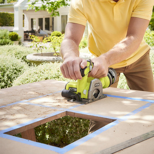 Ryobi Multi-Material Saw - Tool Only - Compact - Plunge Cutting – view 2 - Auzzistore