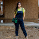 Green Hip All Women Overalls Blue Size 14 - Adjustable Straps - UPF 50+