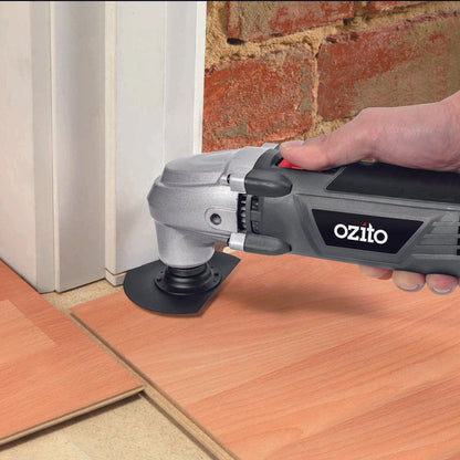 Ozito 300W Multi Function Tool - 23 Accessories - Plastic Metal - Versatile