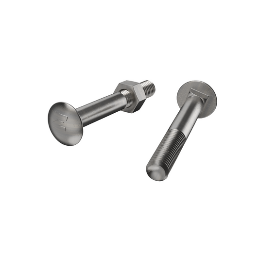 Zenith Cup Head Bolt - M10 x 75mm - Stainless Steel 304 - Coarse Thread - Auzzistore