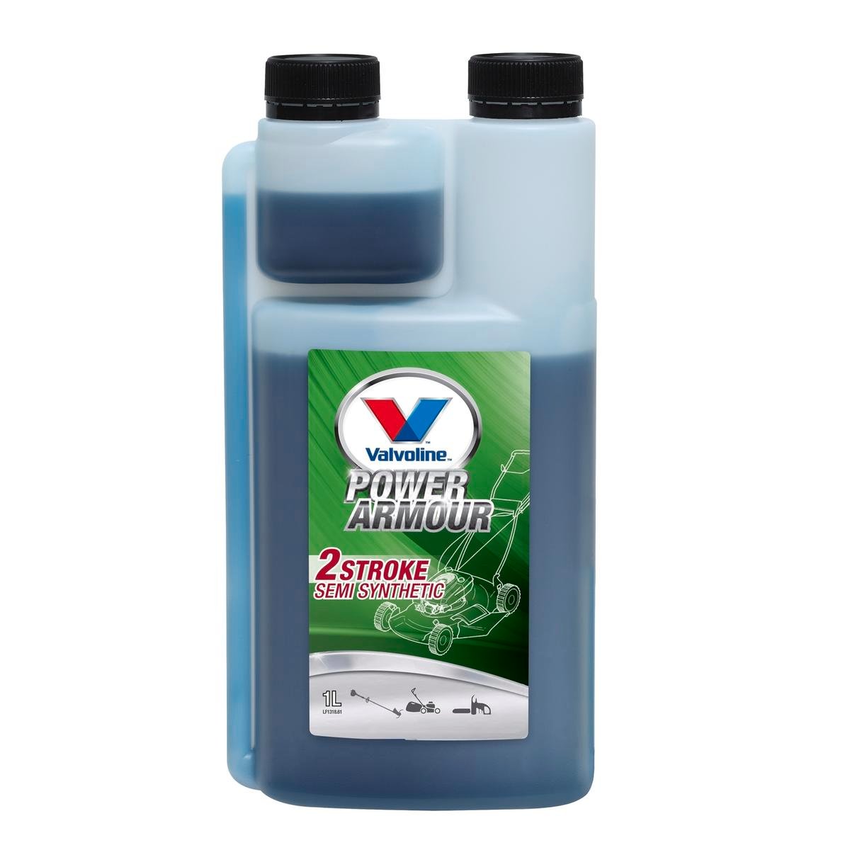 Valvoline Power Armour 2 Stroke Oil 1L Semi Synthetic Premium Lubricant
