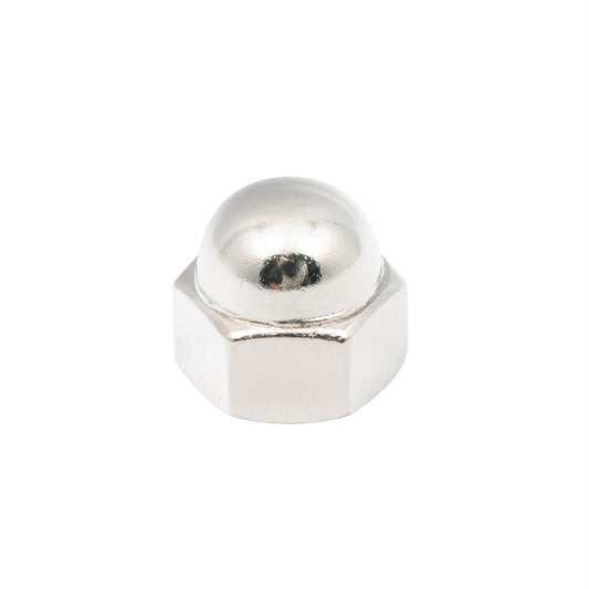 Zenith Dome Nuts - 5/16" - Steel - Chrome Plated - 9 Pack – view 2 - Auzzistore