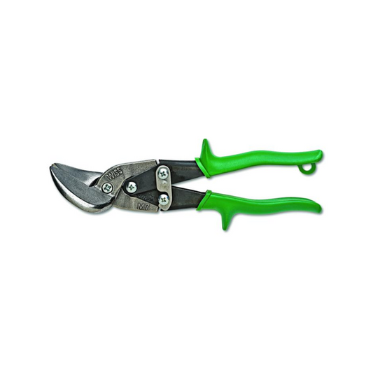 Crescent Wiss Aviation Snips - 235mm Offset Right Cut - Green - Precision Cutting - Auzzistore