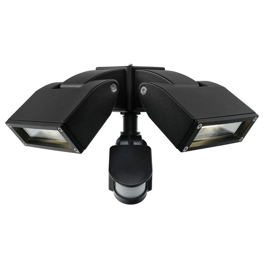 Brilliant 24W Black LED Nighthawk Sensor Flood Light - 400mm x 350mm – view 2
