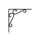Carinya Heavy Duty Scroll Stayed Bracket 250x200mm Steel Durable