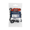 Grunt 12mm Black Webbing Grommets Heavy Duty Metal Pack of 50
