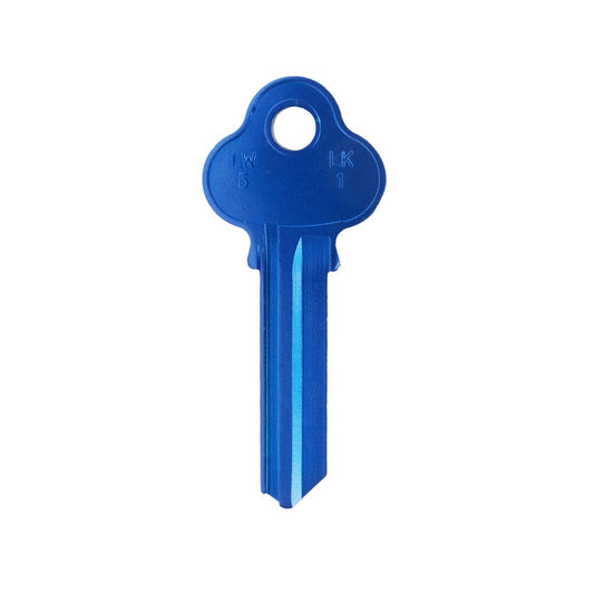 Ehi Blank Key - 55mm - Aluminium - Blue – view 2 - Auzzistore