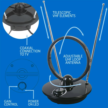 Antsig Indoor Digital Amplified Full Hd Antenna