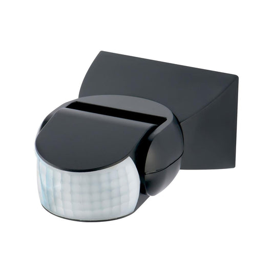 Deta Black PIR Security Sensor - 12m Range - Plastic - Weather Resistant