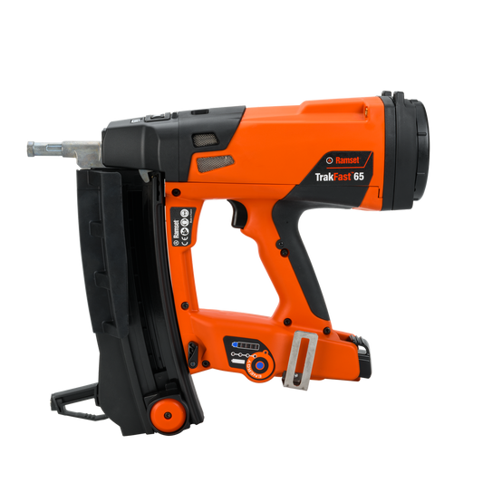 Ramset Trakfast 65 Concrete Nailer 15-65mm - Cordless, 105 Joules, Orange - Auzzistore