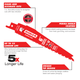 Diablo Reciprocating Saw Blades - 6" - Bi-Metal - Durable - 5 Pack