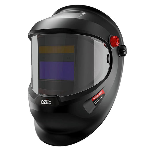 Ozito Auto Darkening Welding Helmet - 5-9 | 9-13 - Plastic - Variable Shade - Auzzistore
