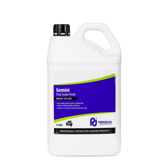 Peerless Jal Gemini Floor Sealer Finish 5L Liquid Gloss Protection - Auzzistore