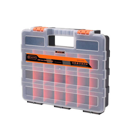 Tactix Compartment Organiser - 380mm - Polypropylene - Heavy Duty - Auzzistore