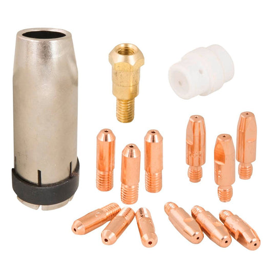 Bossweld MIG Torch Spares - 30 Pack - High Quality - Front End Consumables - Auzzistore