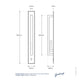 Gainsborough Stainless Steel Double Cylinder Trilock Omni 600mm Pull Handle