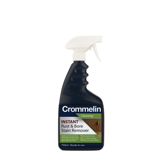 Crommelin Instant Rust Bore Stain Remover - 750ml - Easy Spray & Rinse