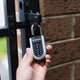 Wordcode Vertilock 5 Dial Stacker Combination Padlock - 43mm x 92mm - Secure Word-Based Lock