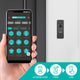 Orion Grid Connect Smart Rechargeable Video Doorbell Camera - 2K HD - Two-Way Audio - Motion Detection - IP65 Weather Resistant