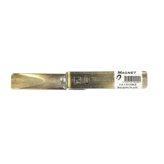 Magnet T&L Handle Backing Plate - 203mm - Steel - Easy Install - Auzzistore