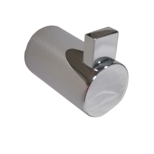 Barelli Chrome Ambiente Single Robe Hook - 63mm x 75mm x 55mm - Chrome