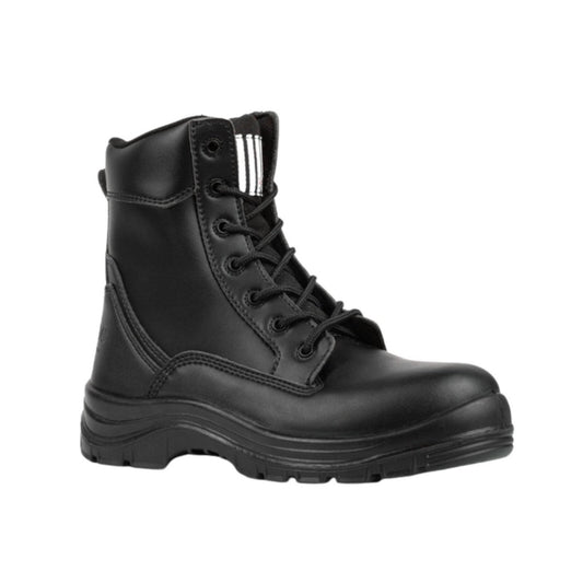 Shewear Considers Vegan Black Women's Safety Workboots Size 11 - Eco-Friendly - Slip-Resistant - Comfortable