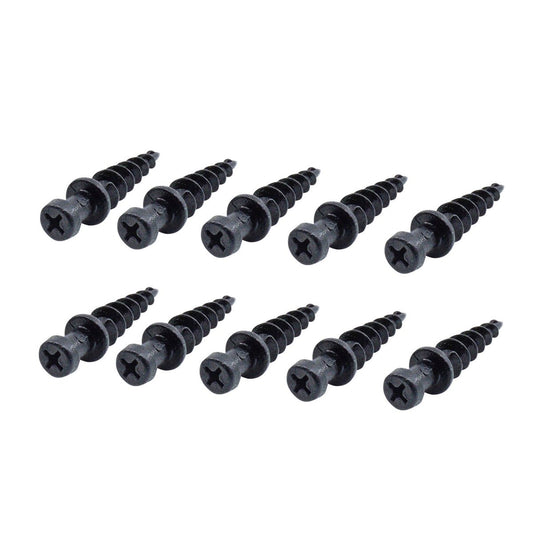 Everhang 30kg Black Heavy Duty Picture Hanging Screws 10 Pack - 8mm x 40mm - Easy Installation – view 2