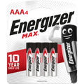 Energizer Max Aaa Battery 4 Pack