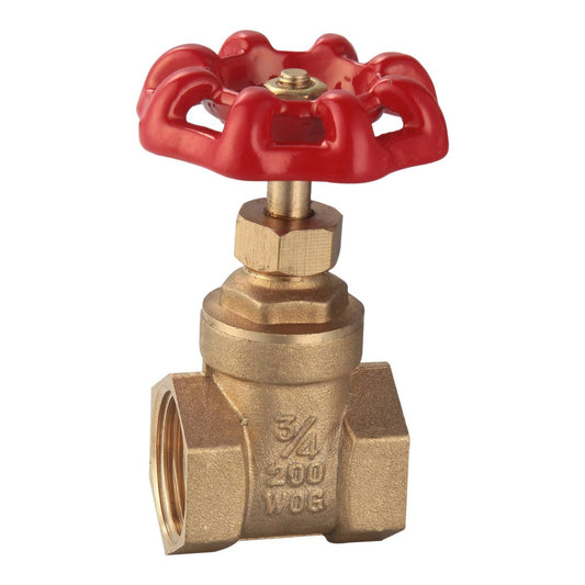 Kinetic Brass Gate Valve - 20mm - Universal Thread - Lead Free - Durable - Auzzistore