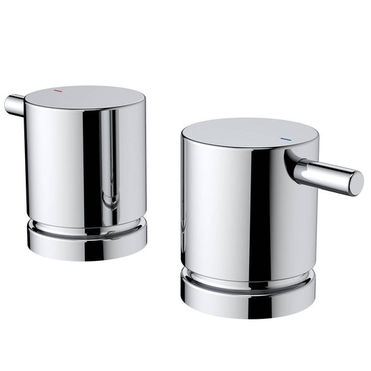 Caroma Luna Lever Basin Top Assemblies - 44mm x 54mm - Chrome - Lead-Free Brass
